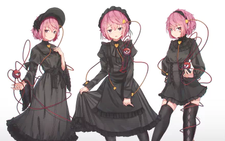 Satori Komeiji Anime Touhou HD Desktop Wallpaper | Background Image