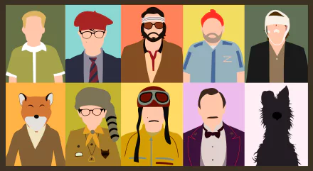  Wes Anderson Characters by mahmusx