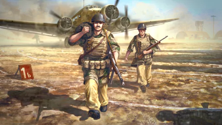 video game Sniper Elite III HD Desktop Wallpaper | Background Image