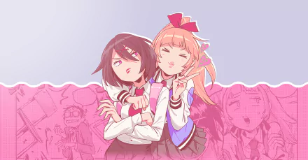 Kyoko (River City Girls) Misako (River City Girls) video game River City Girls HD Desktop Wallpaper | Background Image