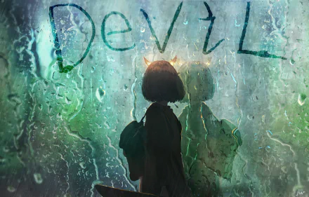 rain Anime Original Rain Anime HD Desktop Wallpaper | Background Image