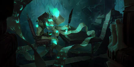  Scribe Of Sorrows by Valentin Gloaguen