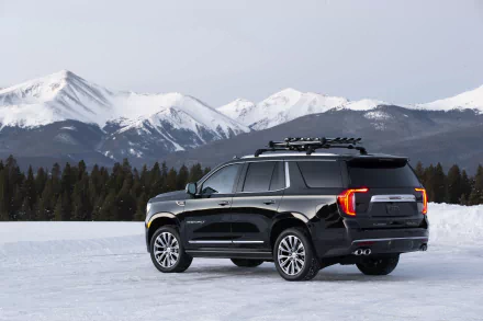 car SUV GMC snow vehicle GMC Yukon Denali HD Desktop Wallpaper | Background Image