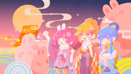 video game Muse Dash HD Desktop Wallpaper | Background Image