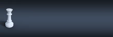  Simple Chess Piece Banner by Pete Linforth