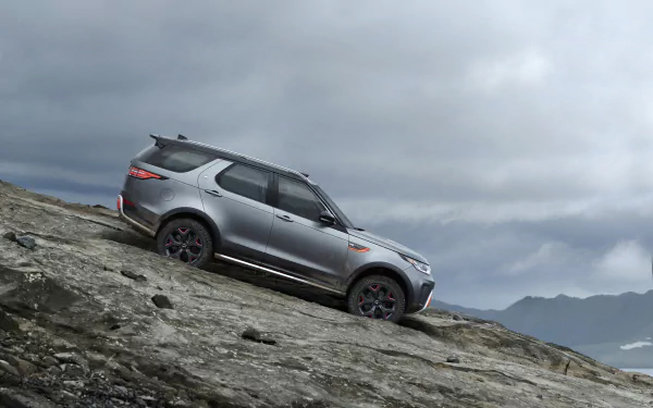 silver car SUV car Land Rover vehicle Land Rover Discovery Sport HD Desktop Wallpaper | Background Image