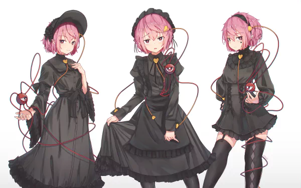 Satori Komeiji Anime Touhou HD Desktop Wallpaper | Background Image