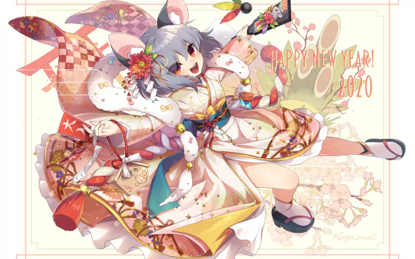 Nazrin (Touhou) Anime Touhou HD Desktop Wallpaper | Background Image