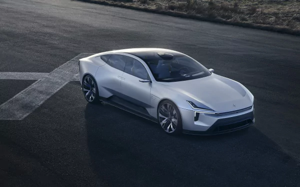 silver car concept car electric car car Polestar vehicle Polestar Precept Concept HD Desktop Wallpaper | Background Image