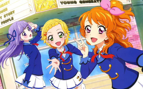 Hinaki Shinjo Akari Ōzora Sumire Hikami HD Desktop Wallpaper | Background Image