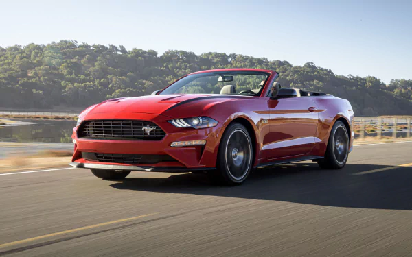 cabriolet muscle car car Ford Ford Mustang vehicle Ford Mustang EcoBoost HD Desktop Wallpaper | Background Image