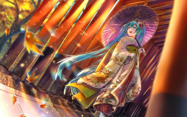 Anime Vocaloid Hatsune Miku HD Wallpaper | Background Image