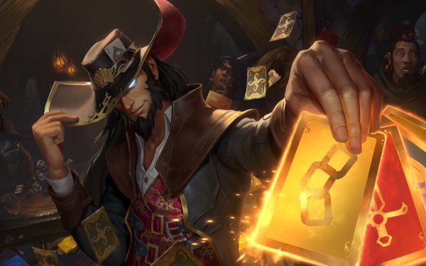 Video Game Legends of Runeterra Twisted Fate HD Wallpaper | Background Image