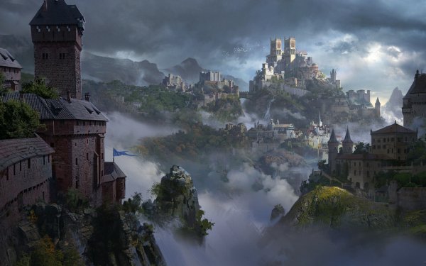 Fantasy Landscape HD Wallpaper | Background Image