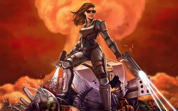  Shelly in Duke Nukem Style by juji