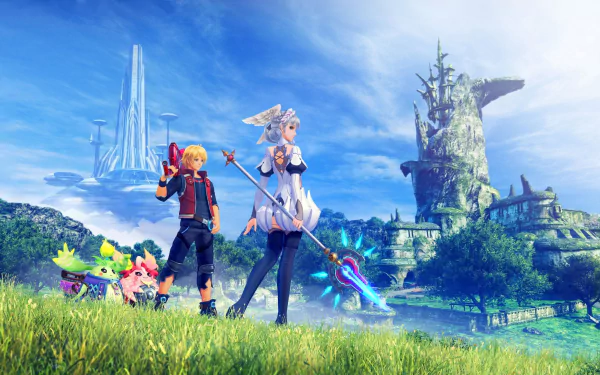 Xenoblade Chronicles: Definitive Edition video game Xenoblade Chronicles HD Desktop Wallpaper | Background Image