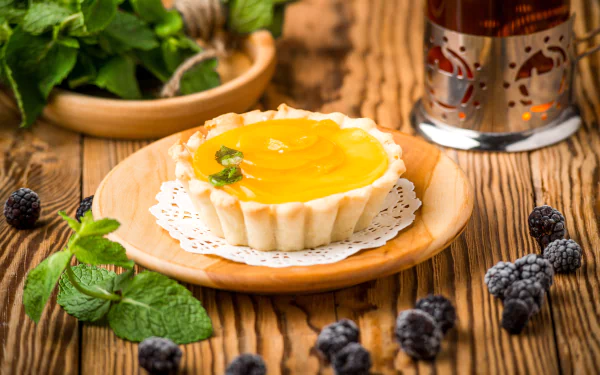 still life tartlet berry food dessert HD Desktop Wallpaper | Background Image