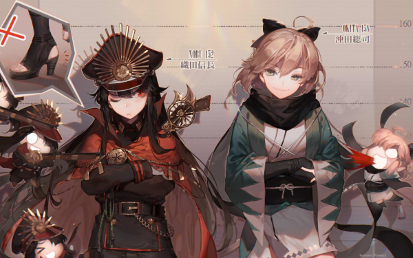 Anime Fate/Grand Order Fate Series Oda Nobunaga Souji Okita HD Wallpaper | Background Image