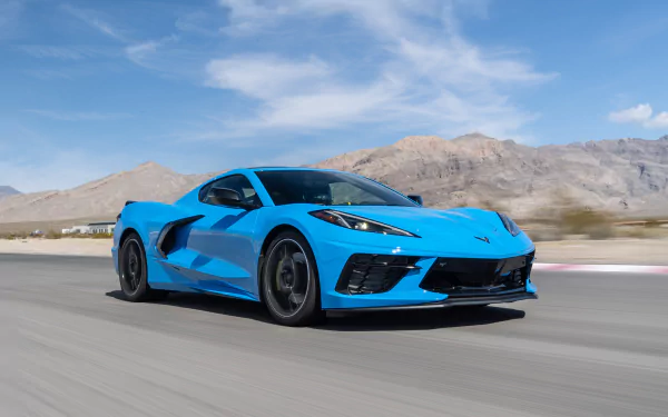 supercar Chevrolet Corvette Chevrolet car vehicle Chevrolet Corvette (C8) HD Desktop Wallpaper | Background Image