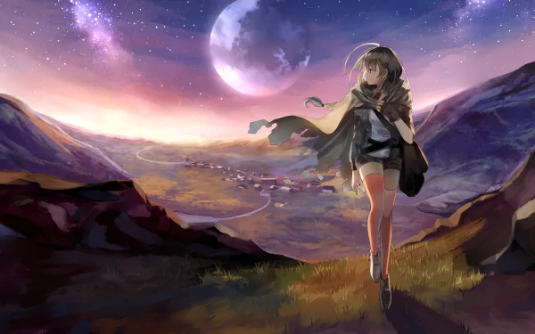 Yuezheng Ling Anime Vocaloid HD Desktop Wallpaper | Background Image