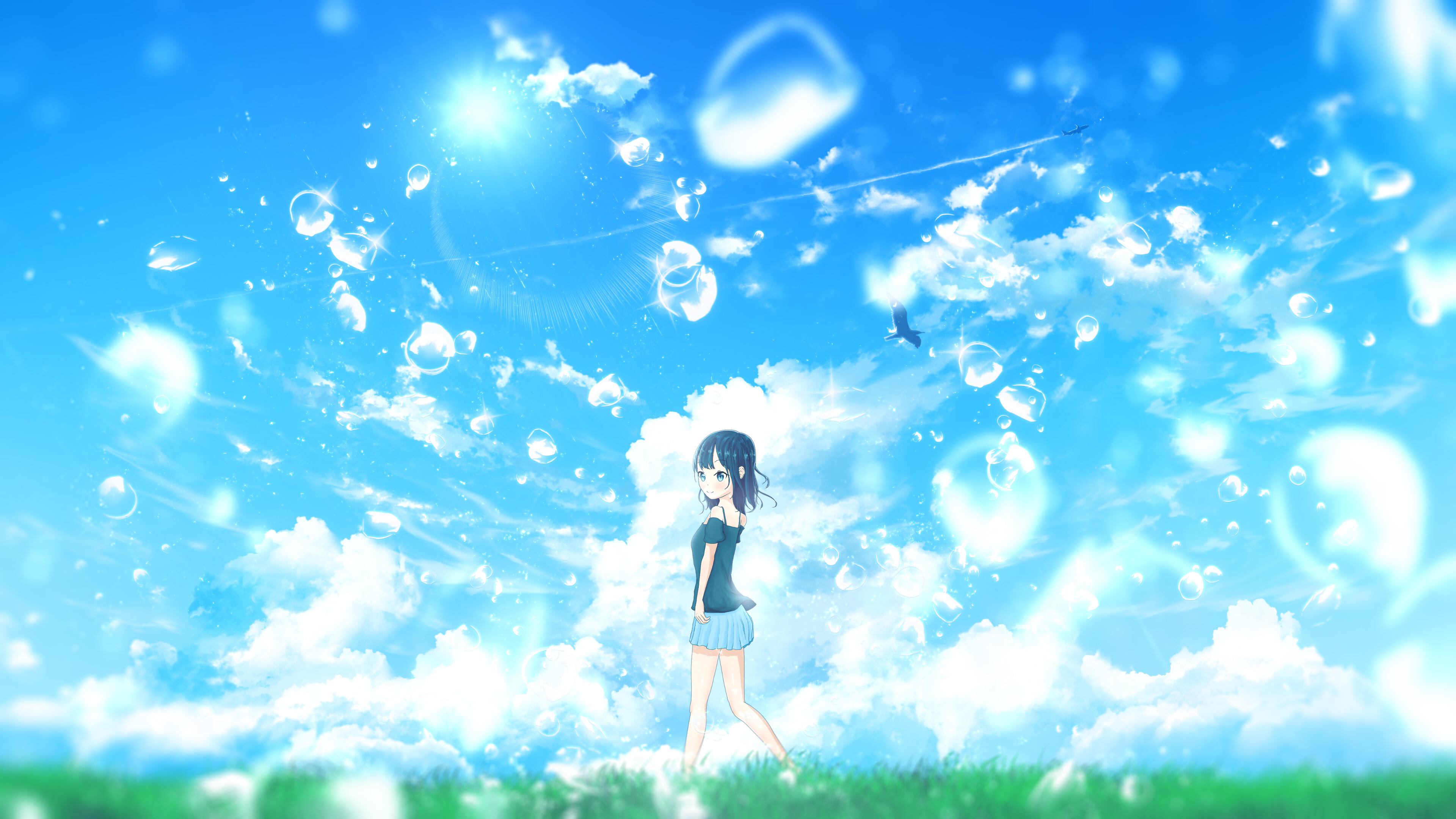Anime Original 4k Ultra HD Wallpaper by furi / ふーり