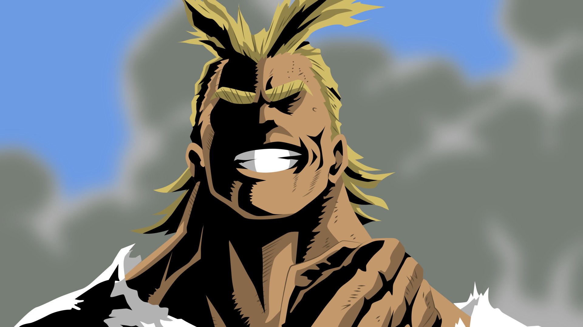 Download All Might Anime My Hero Academia 4k Ultra HD Wallpaper