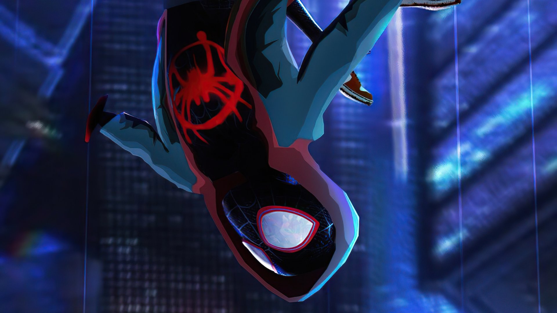 Download Miles Morales Spider Man Movie Spider-Man: Into The Spider-Verse HD Wallpaper by Camille Vialet
