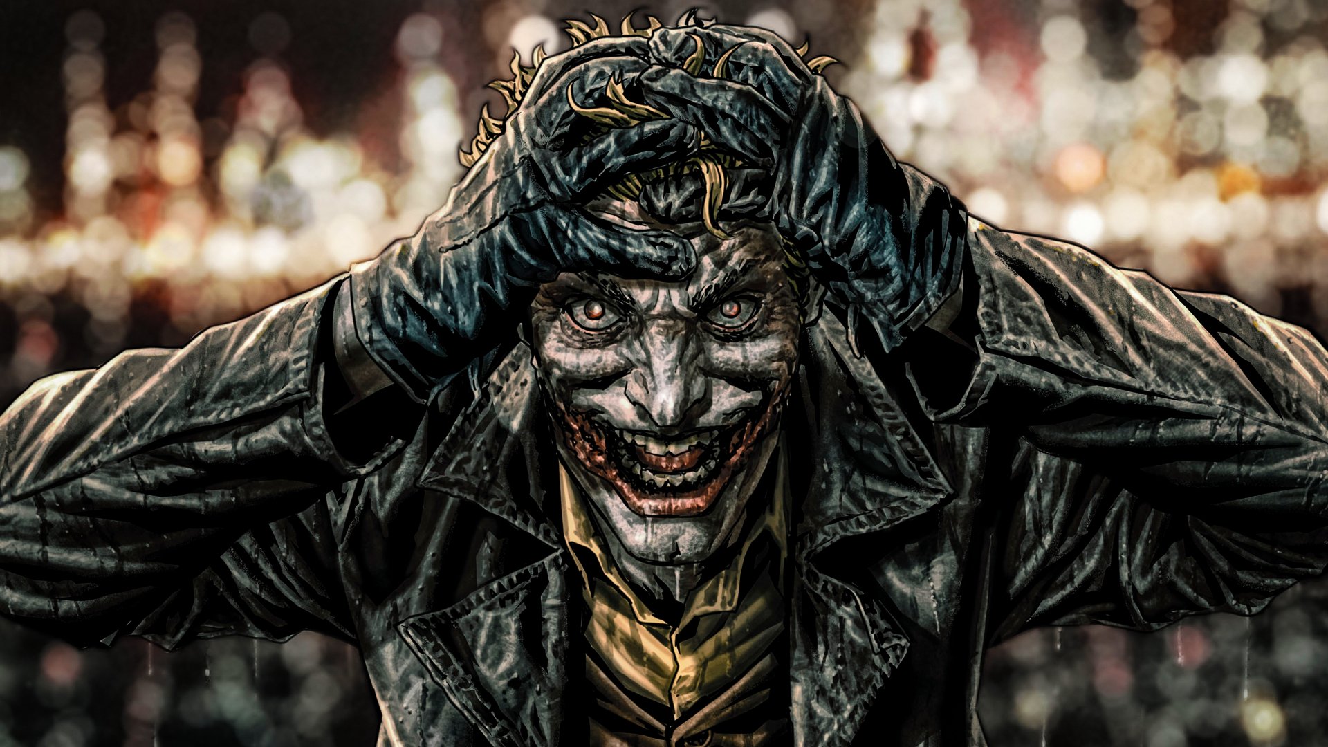 Download DC Comics Comic Joker 4k Ultra HD Wallpaper by Lee Bermejo