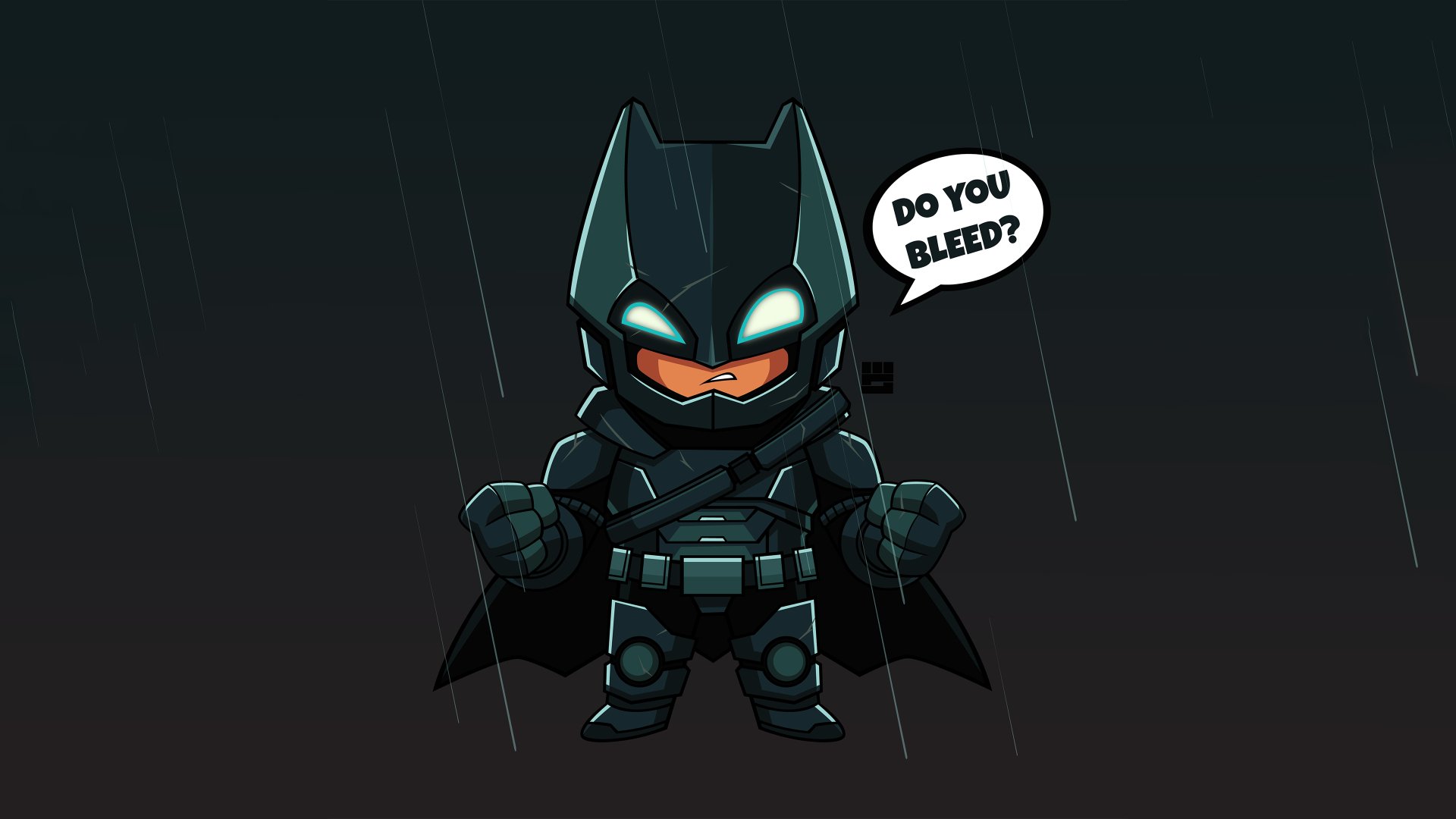 Download Chibi DC Comics Comic Batman 4k Ultra HD Wallpaper by Wall ...