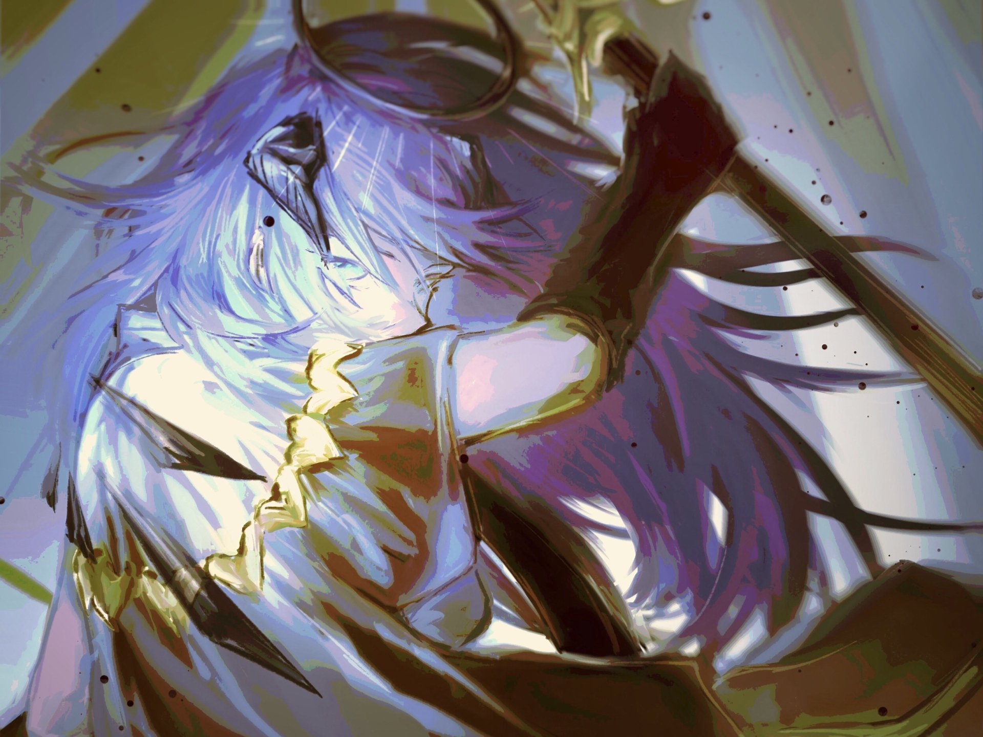 Download Mostima (Arknights) Video Game Arknights HD Wallpaper by 热带夜