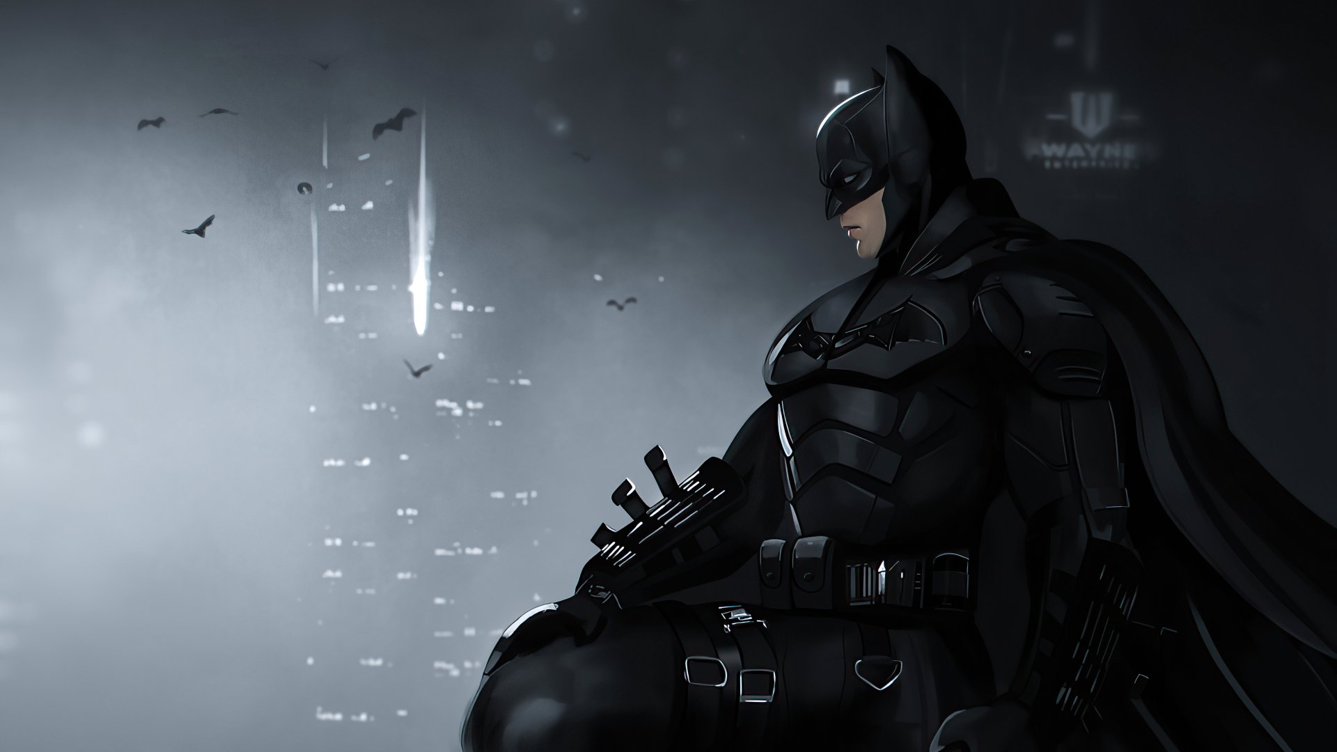 Comics Batman 4k Ultra HD Wallpaper by Mizuri