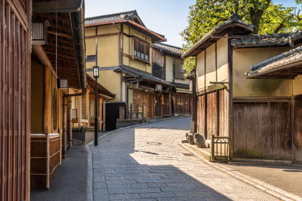 street Japan city house man made Kyoto Japan House HD Desktop Wallpaper | Background Image