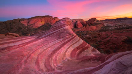 Nevada sunset nature landscape desert sky USA canyon HD Desktop Wallpaper | Background Image