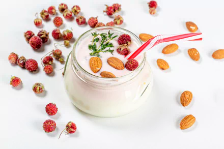 food yogurt HD Desktop Wallpaper | Background Image
