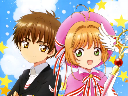 Syaoran Li Sakura Kinomoto HD Desktop Wallpaper | Background Image
