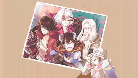 Bloodstained: Ritual Of The Night Alfred (Bloodstained) Gebel (Bloodstained) Zangetsu (Bloodstained) O.D (Bloodstained) Miriam (Bloodstained) video game Bloodstained: Curse of the Moon HD Desktop Wallpaper | Background Image