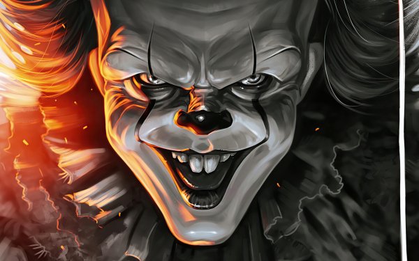Movie It (2017) Pennywise Clown HD Wallpaper | Background Image