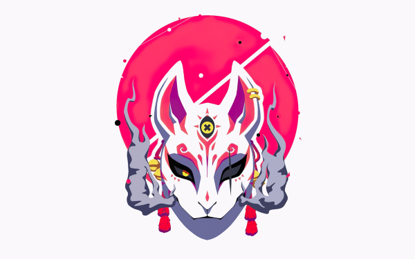 Artistic Mask Kitsune HD Wallpaper | Background Image
