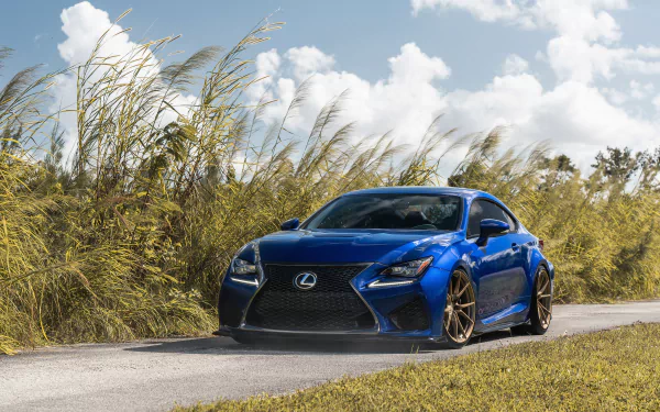 Lexus car vehicle Lexus RC F HD Desktop Wallpaper | Background Image