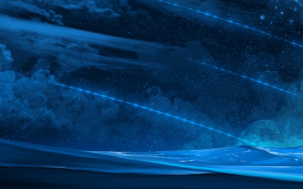Artistic Sky Cloud Stars Ocean HD Wallpaper | Background Image