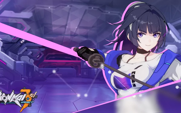 Raiden Mei video game Honkai Impact 3rd HD Desktop Wallpaper | Background Image
