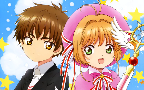 Syaoran Li Sakura Kinomoto HD Desktop Wallpaper | Background Image