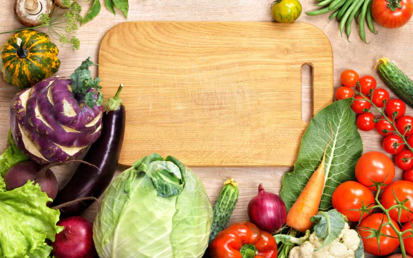 cabbage tomato pepper eggplant food vegetable HD Desktop Wallpaper | Background Image