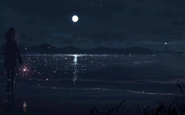 Anime night anime night HD Desktop Wallpaper | Background Image