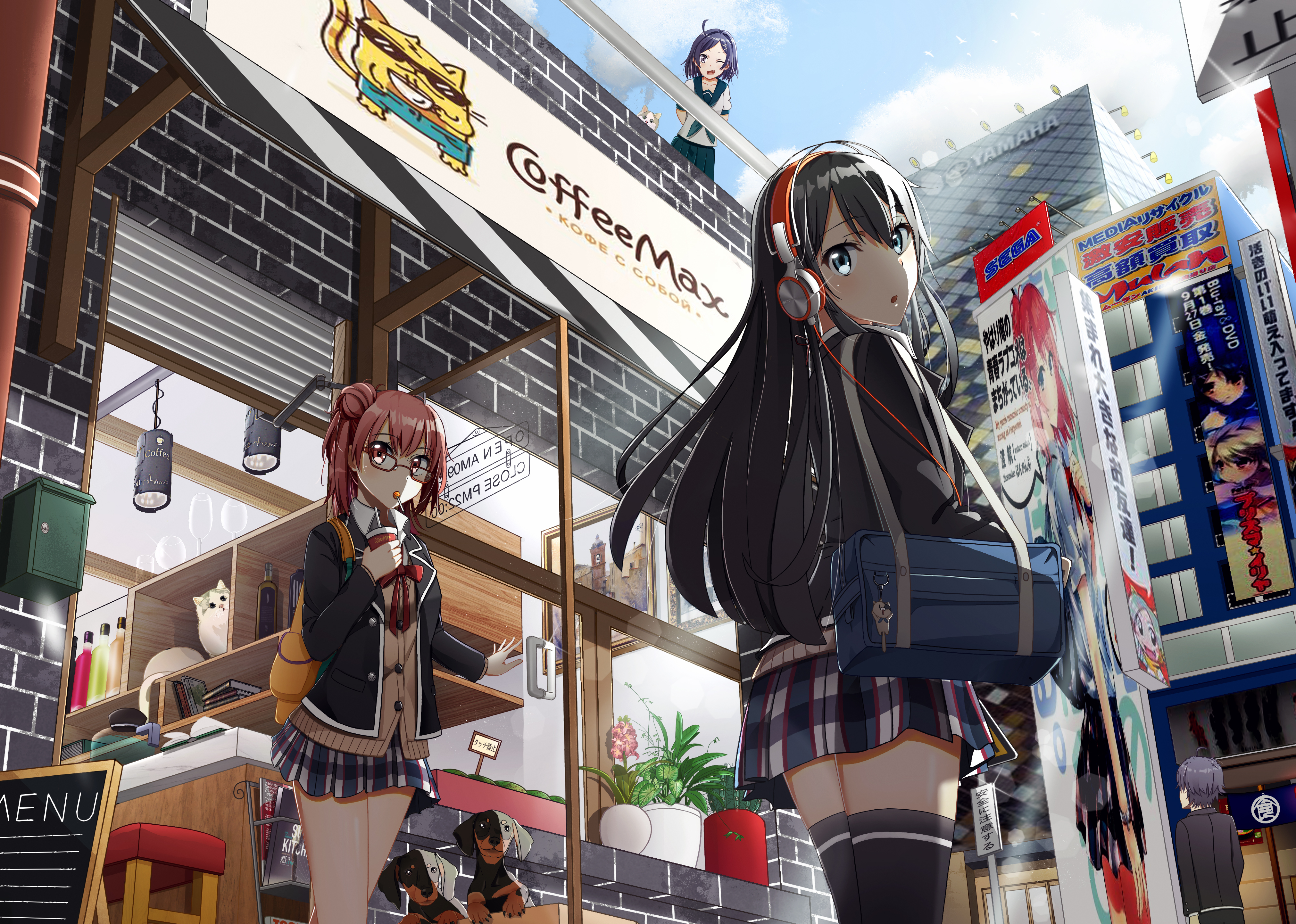 Anime My Teen Romantic Comedy SNAFU 4k Ultra HD Wallpaper