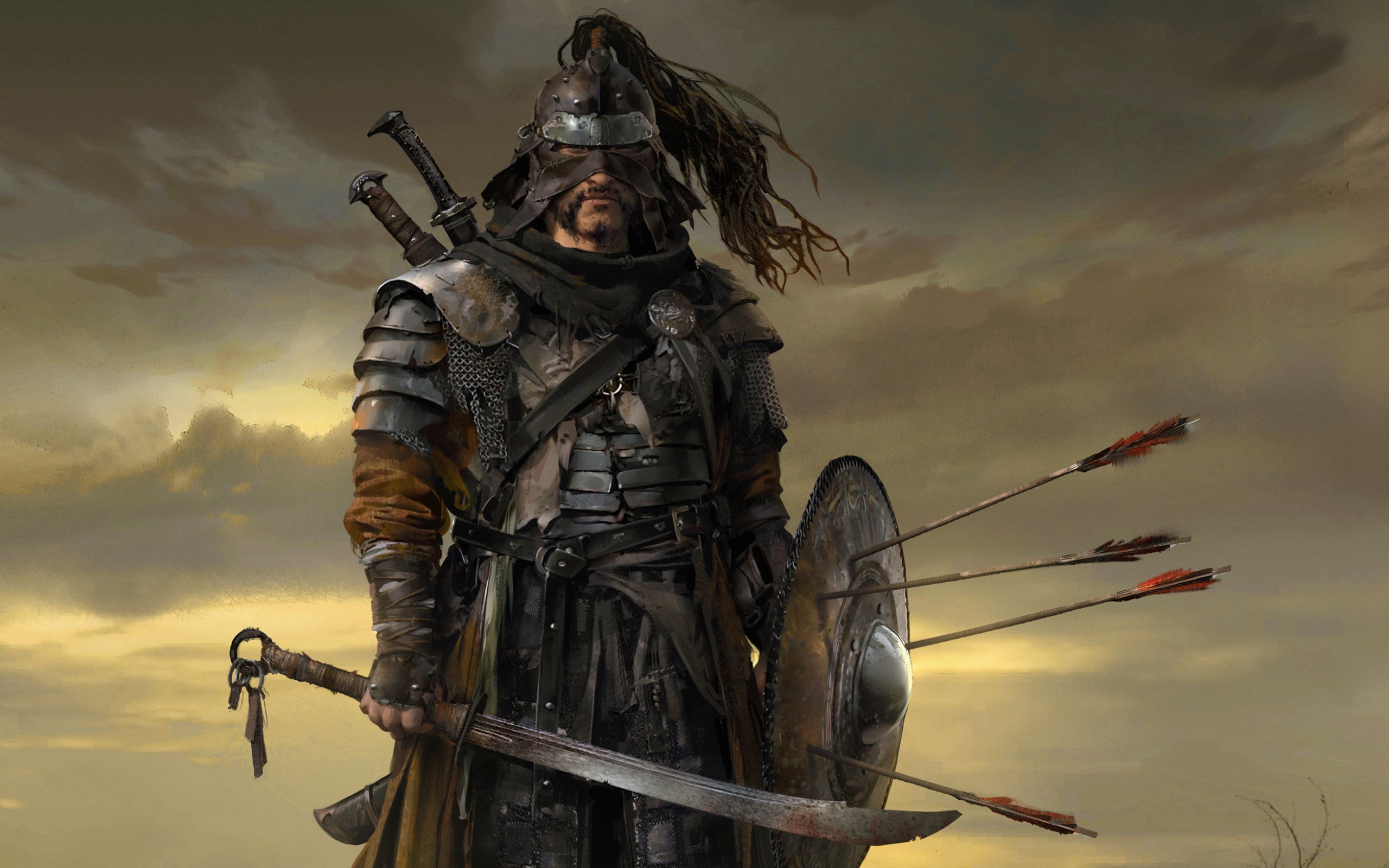 Mongolian warrior by Mitch Mohrhauser