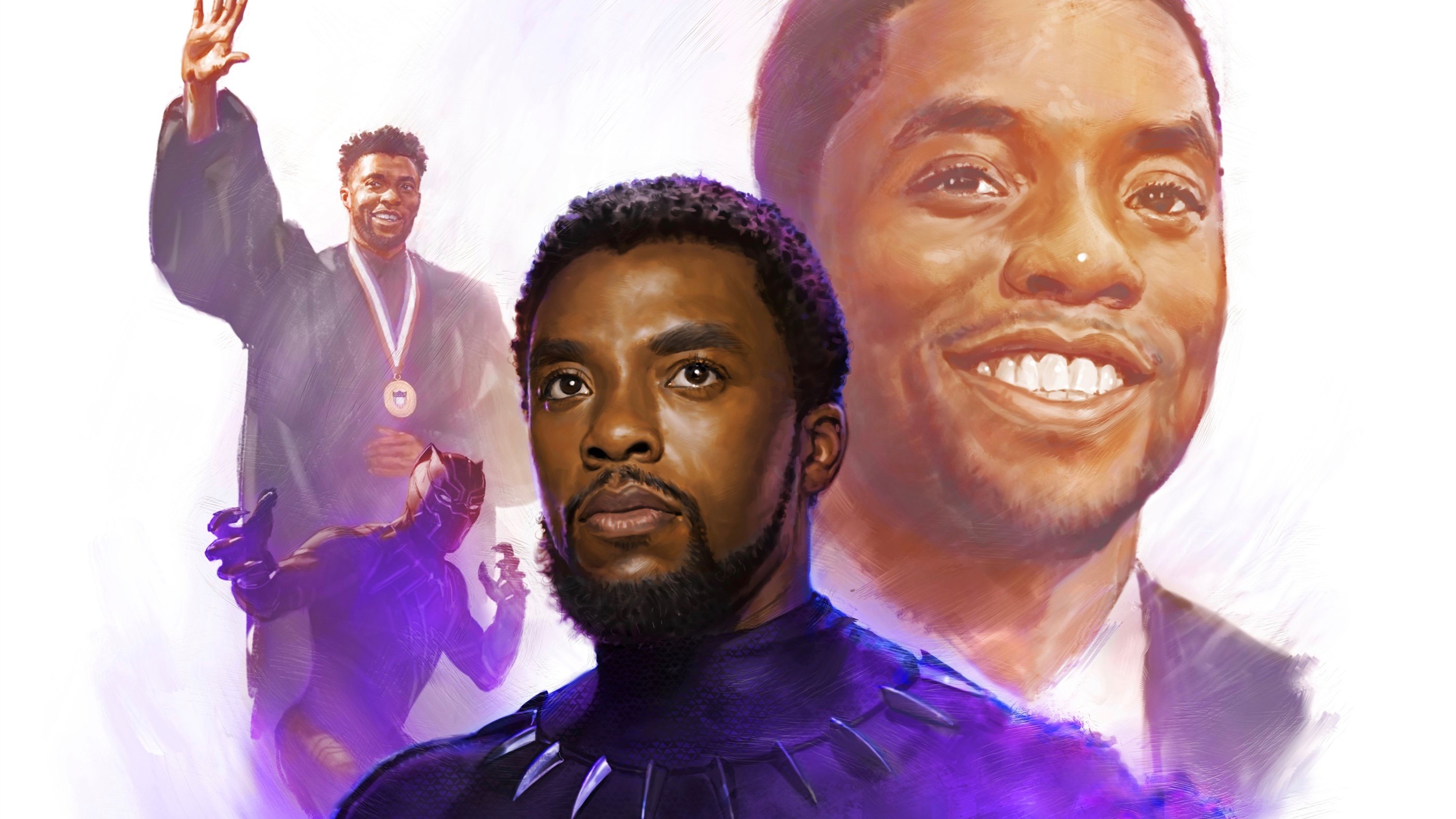 Celebrity Chadwick Boseman HD Wallpaper | Background Image