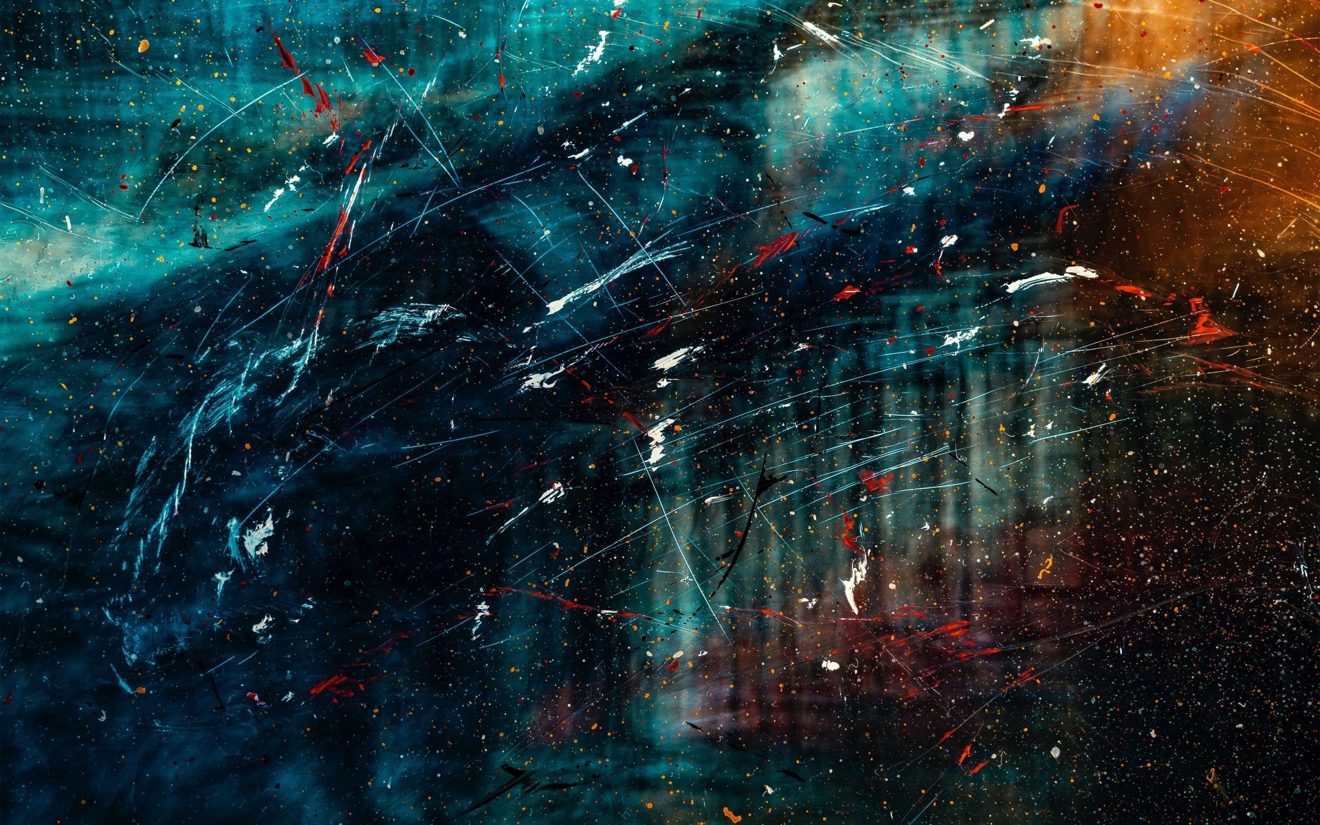 Infinite Swirls - Ultra HD Abstract Paint explosion