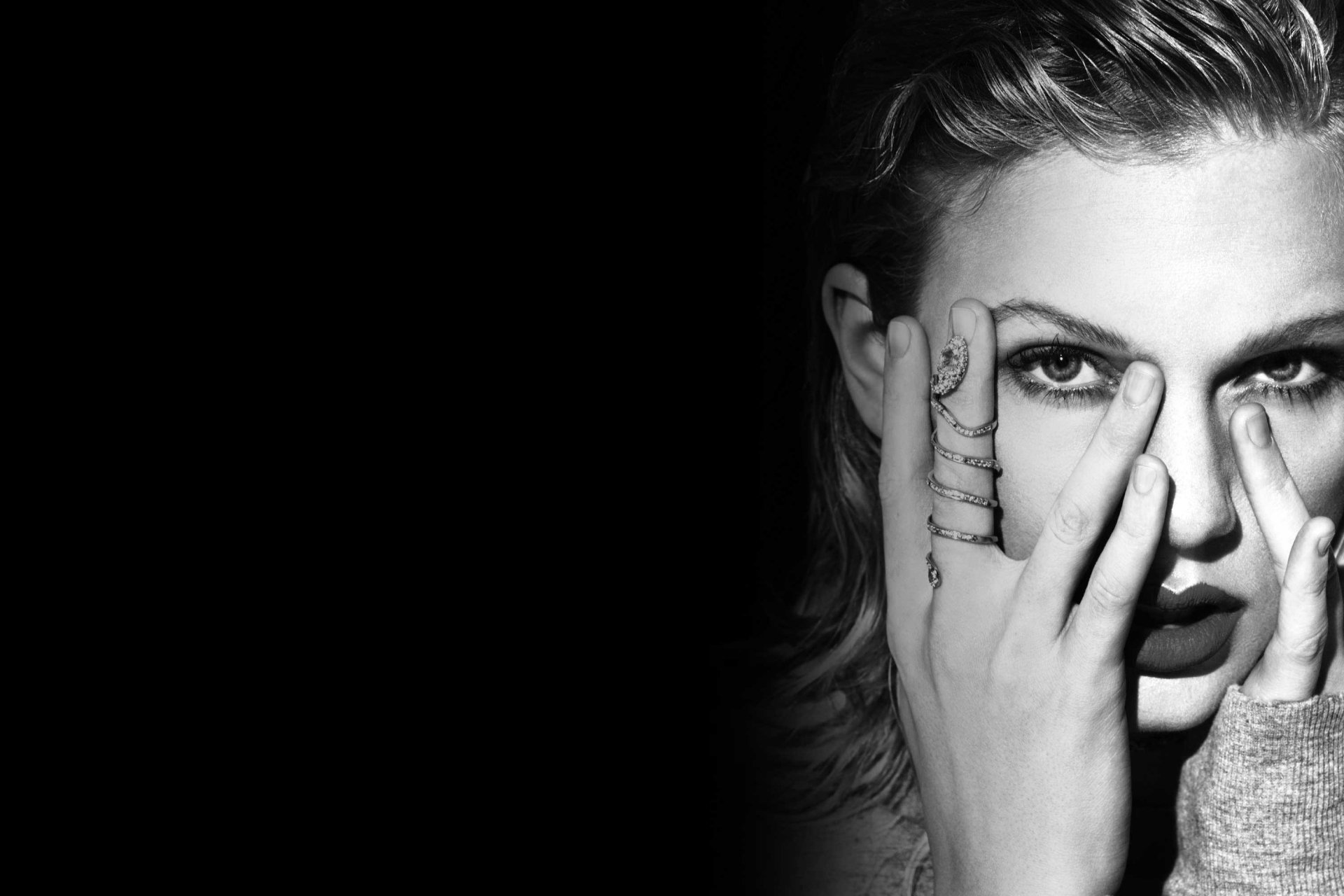 Download Black & White Music Taylor Swift HD Wallpaper