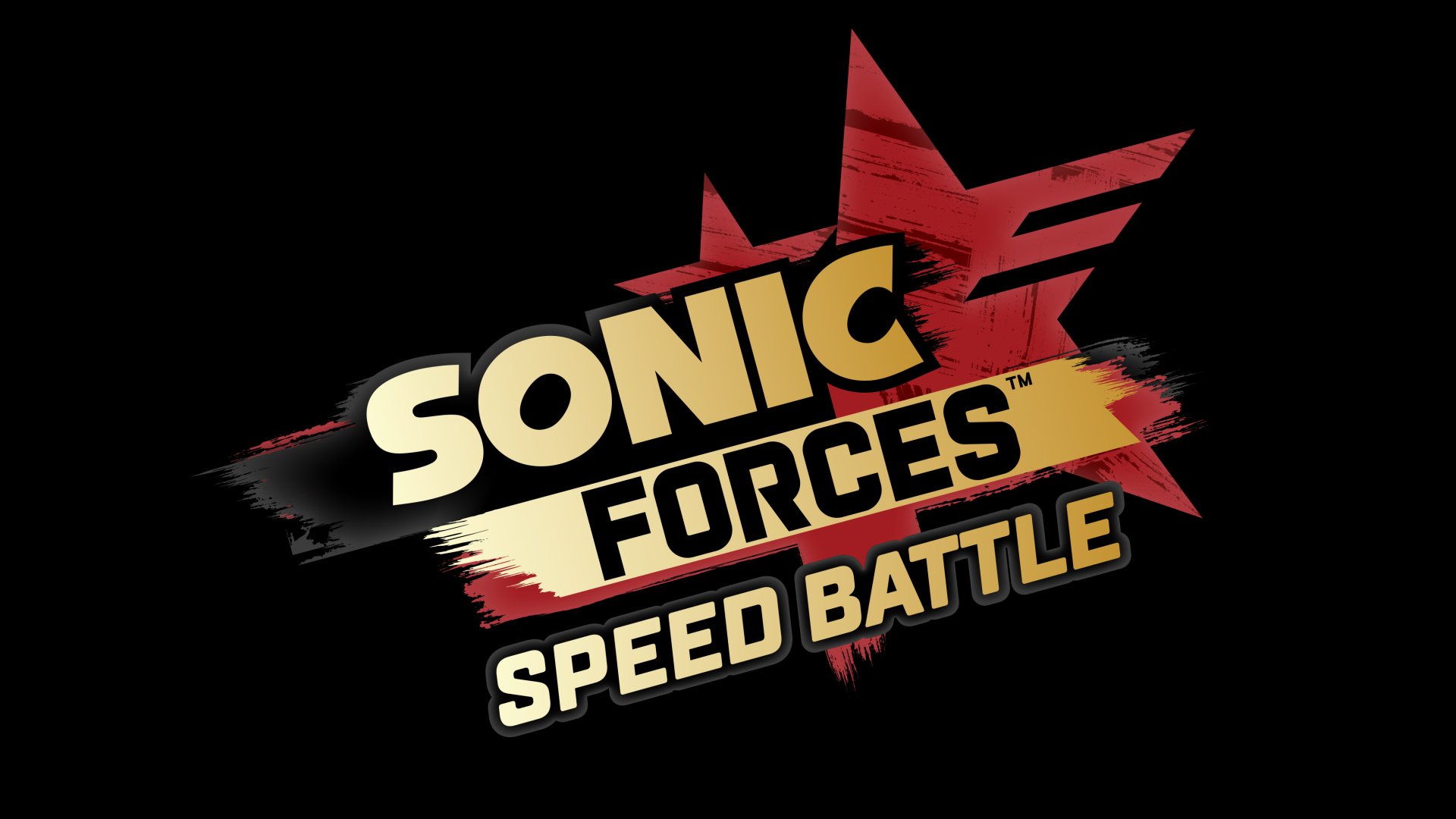 Download Logo Video Game Sonic Forces: Speed Battle 4k Ultra HD Wallpaper